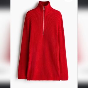 Chunky Zip Sweater